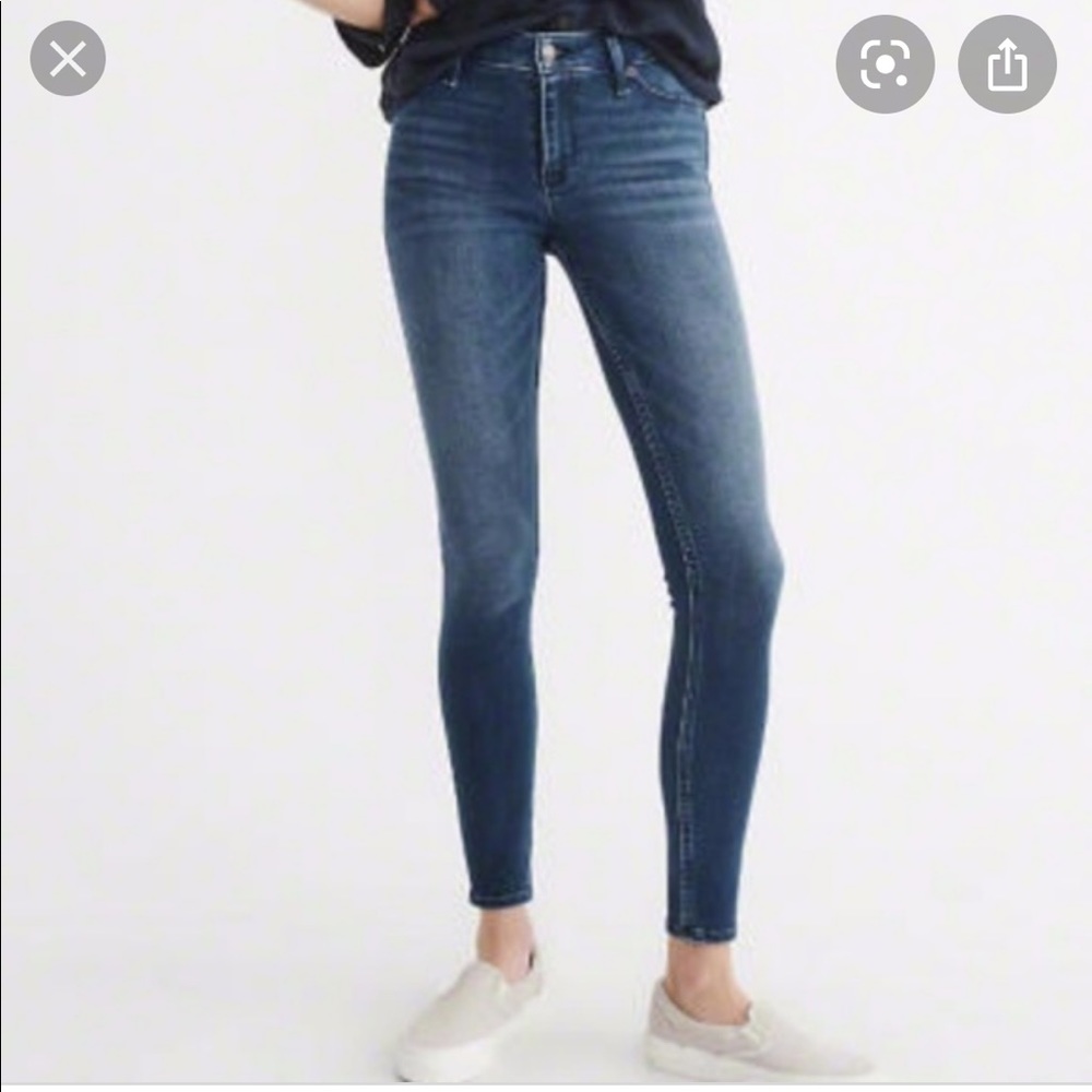 Abercrombie Harper jeans 2 long super skinny 2L